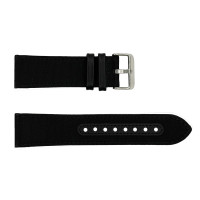 Ремінець для годинника Awarder 040/041 Black-Silver 24 мм