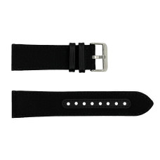 Ремінець для годинника Awarder 040/041 Black-Silver 24 мм