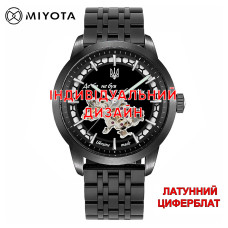 Годинник Awarder 043-1 All Black Steel латунь індивідуальний дизайн