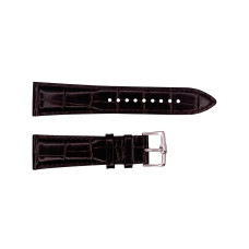 Шкіряний ремінець Premium 18х16 мм Brown