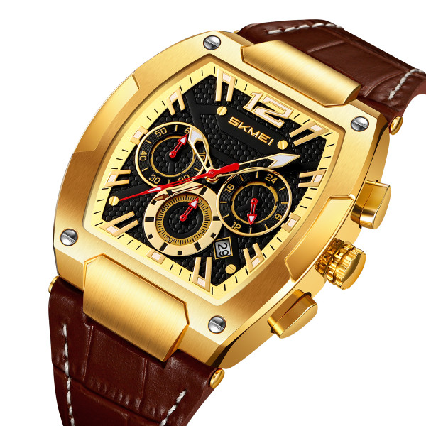 Skmei 9357GDBN Gold-Brown