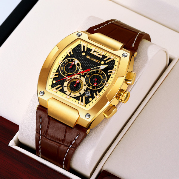 Skmei 9357GDBN Gold-Brown