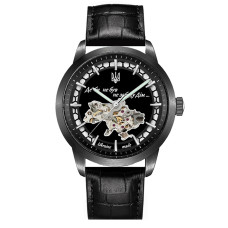 Годинник наручний Awarder 043-1 Де би не був All Black Leather Miyota