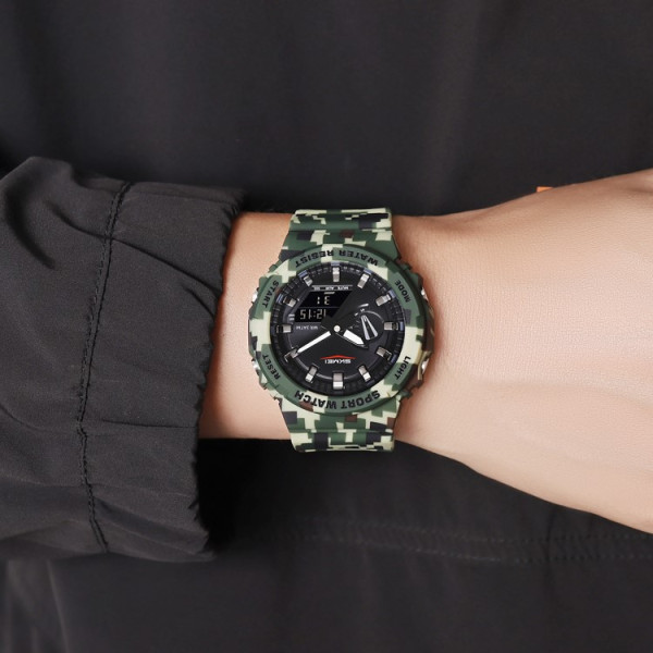 Skmei 2351CMGN Camo Green
