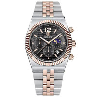 Benyar BY-5225 Silver-Rose Gold-Black