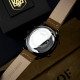 Годинник наручний Awarder 017 Тризуб золото  Black-Brown
