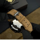 Годинник наручний Awarder 017 Тризуб золото  Black-Brown