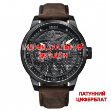 Awarder 058 Black-White Leather Латунь Індивідуальний дизайн