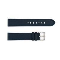 Ремінець для годинника 3017 Black-Silver