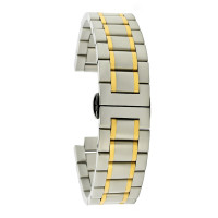 Браслет металевий Awarder 023 Silver-Gold