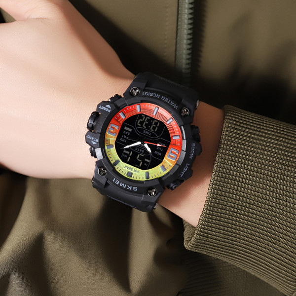 Skmei 2222BKCL Black-Colorful