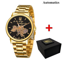 Годинник наручний Awarder 022 Gold-Black Automatics Metall Не Забуду Дім