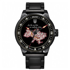 Годинник наручний Awarder 058 Де би не був All Black Steel