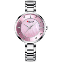 Curren 9051 Silver-Pink
