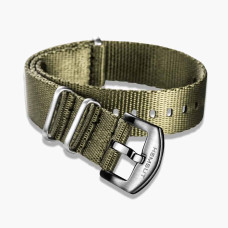 Ремінець Hemsut Military Green нейлон 18 мм