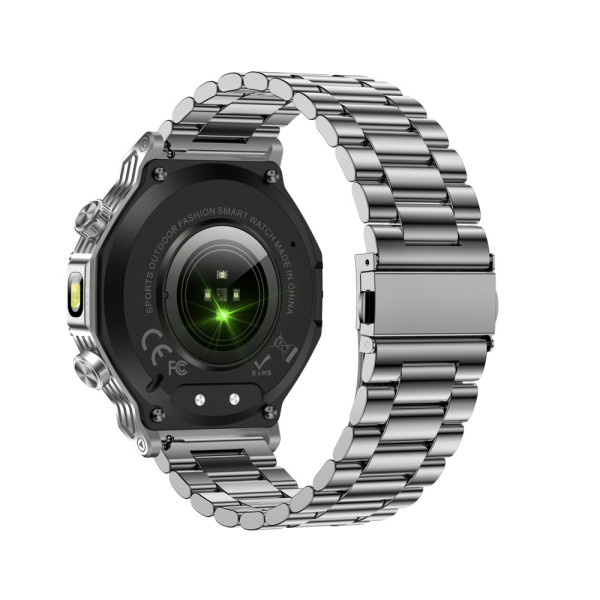 Розумний годинник Modfit Titan-X Silver Steel