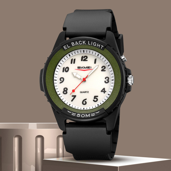 Skmei 2433BKGN-AC Black-Green Namber