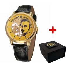 Годинник наручний Awarder 022 Gold-Black Mechanic Вільний бо Українець