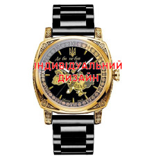 Наручний годинник Awarder 021 Gold-Black Steel