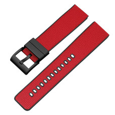 Ремінець нейлоновий 3013 Red-Black