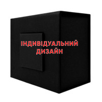 Подарочная картонная коробочка для часов черная 1202-0309