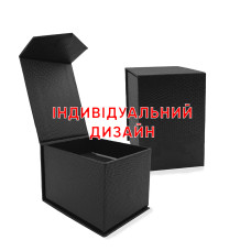 Коробочка для годинника 2 чорна Індивідуальний дизайн
