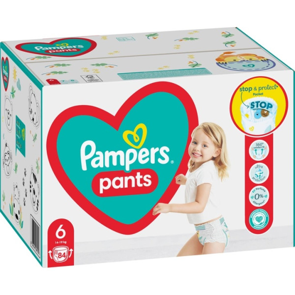 Підгузки-трусики Pampers Pants 6 (14-19 кг), 84 шт., 8006540069530