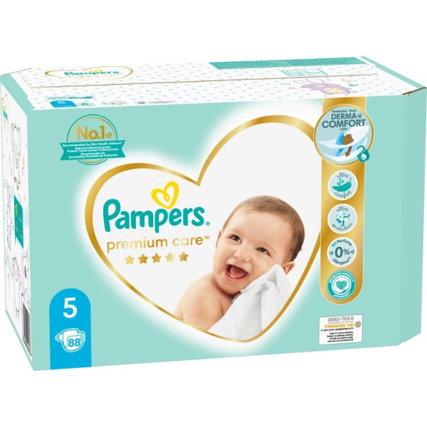 Підгузки Pampers Premium Care 5 (11-16 кг) 88 шт., 4015400541813