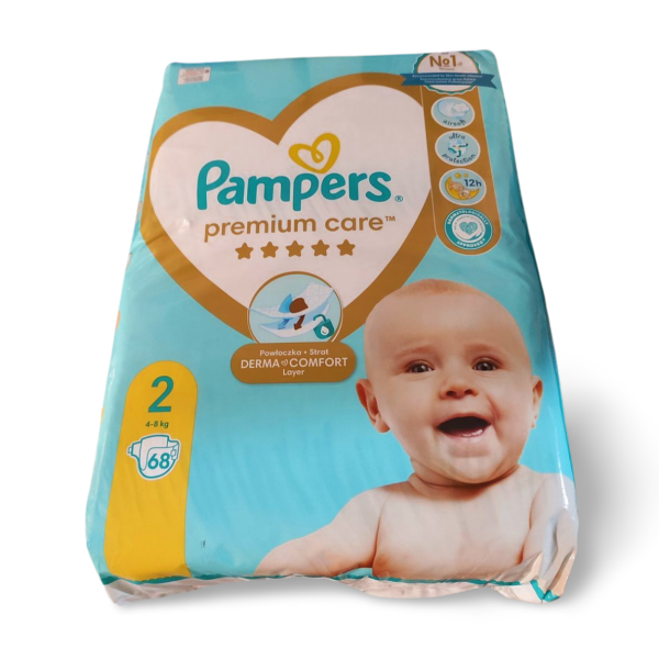 Підгузки Pampers Premium Care 2 (4-8 кг), 68 шт., 8001841104874