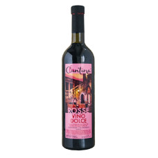 Вино La Cantina Vino Dolce Rosse червоне напівсолодке 9-13% 0.75 л