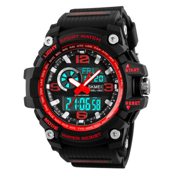 Skmei 1283 Black-Red, 1080-0102, Skmei