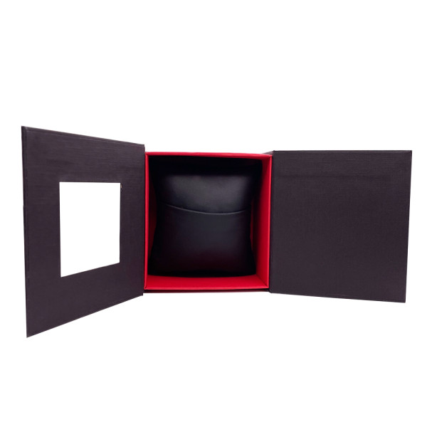 Коробка для годинника з квадратом Black-Red 1000-0251