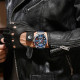 Curren 8393 Silver-Blue