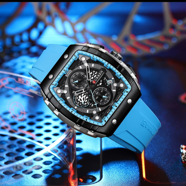 Curren 8442 Light-Blue