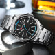 Curren 8455 Silver-Black
