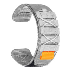 Ремінець для годинника Nylon Tactic Grey 22 мм