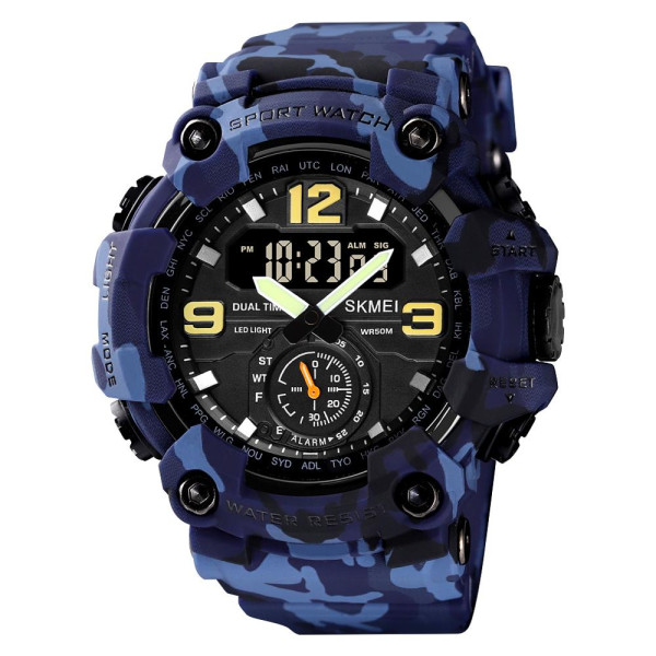 Skmei 1965CMBU Camo Blue