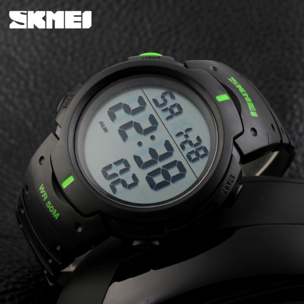 Skmei 1068GN Black-Green, 1080-1010, Skmei