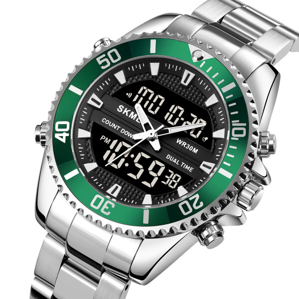 Skmei 1850SIGN Silver-Green