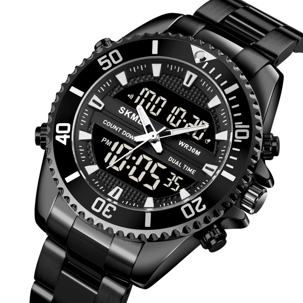 Skmei 1850BKBK Black-Black