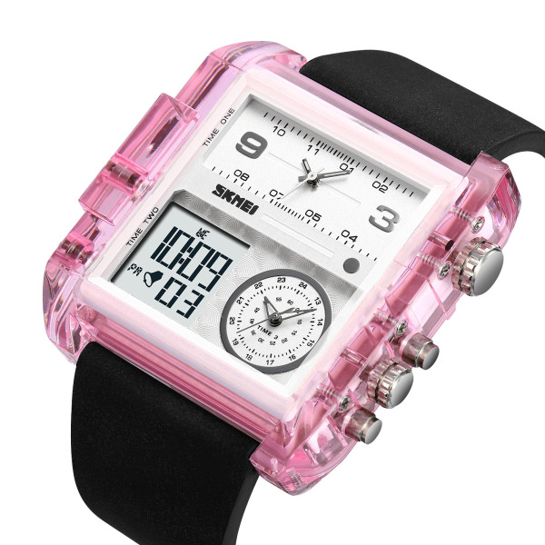 Skmei 2020PK Pink-Transparent