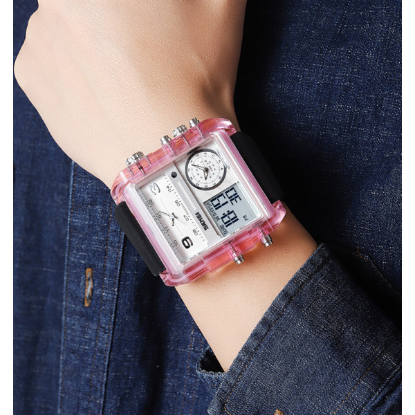 Skmei 2020PK Pink-Transparent