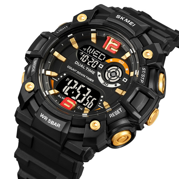 Skmei 2018GDBK Gold-Black