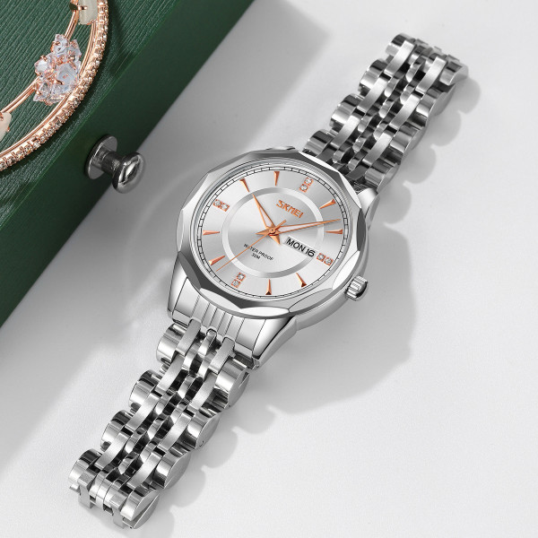 Skmei 9264SISI Silver-Silver