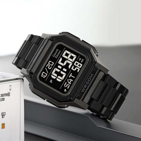 Skmei 2264BKGYBK Black-Grey-Black
