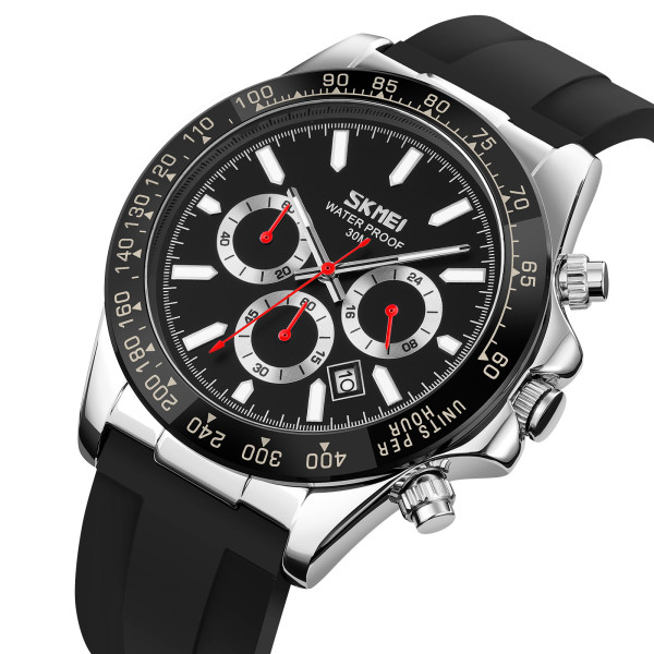 Skmei 9275SIBK Silver-Black