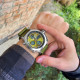 Наручний годинник AMST 3003 Silver-Green Green Wristband