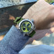 Наручний годинник AMST 3003 Silver-Green Green Wristband