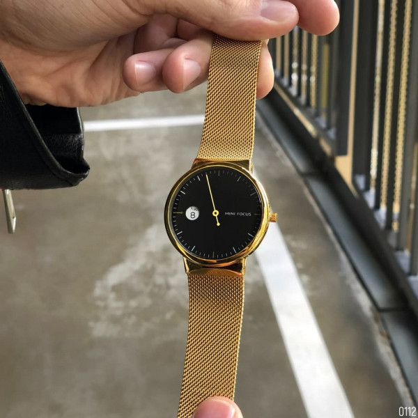 Наручний годинник Mini Focus MF0182G.04 Gold-Black, 1095-0112, Mini Focus