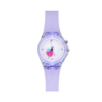 Дитячий годинник Better 011 Led Strawberries Purple